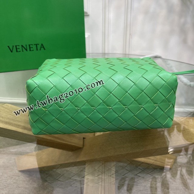 Bottega veneta高端女包 98091 寶緹嘉新款編織小方包 BV經典款手工編織小號肩背女包  gxz1341